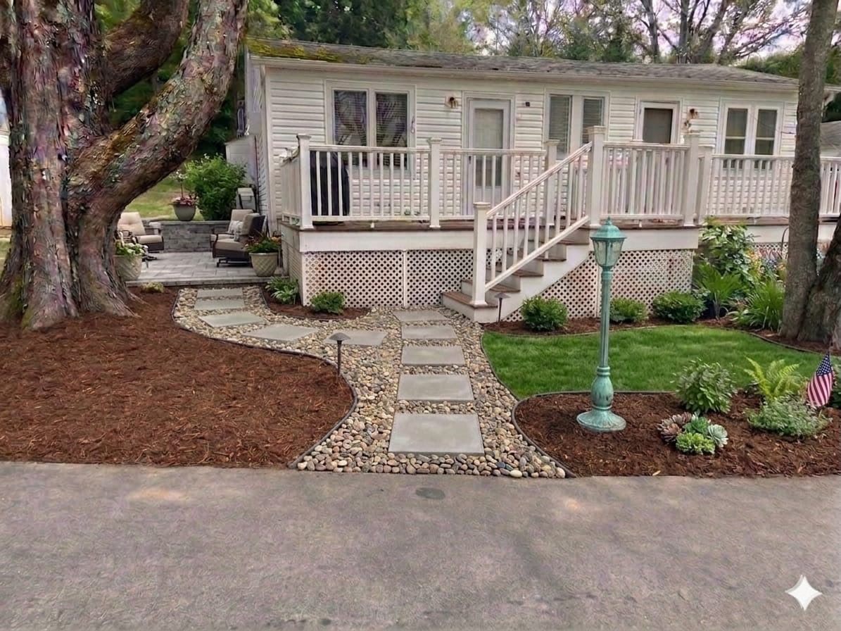 Stone walkway installation Fishkill NY